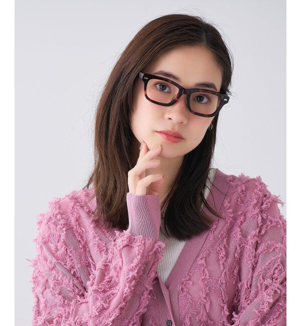  「 ウェリントン型 メガネ | 黒縁フレーム 伊達めがね 度付きユニセックス 読書  CLASSIC  レンズ交換券付」|メガネ|茶系デミ