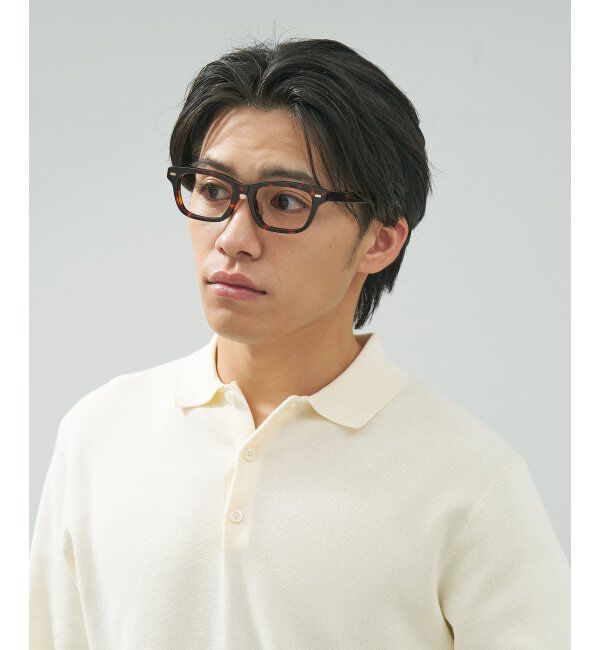  「 ウェリントン型 メガネ | 黒縁フレーム 伊達めがね 度付きユニセックス 読書  CLASSIC  レンズ交換券付」|メガネ|