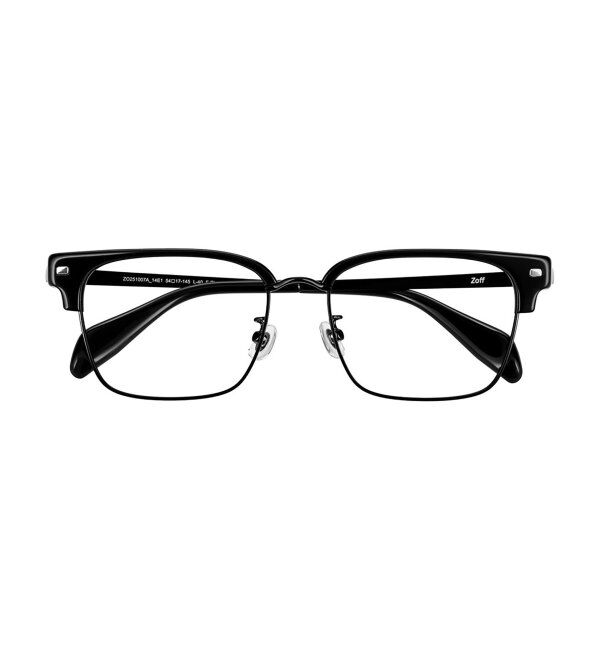  「ウェリントン型 メガネ | サーモント｜ブロー｜伊達メガネ 度付きメガネ｜ 黒  レンズ交換券付」|メガネ|