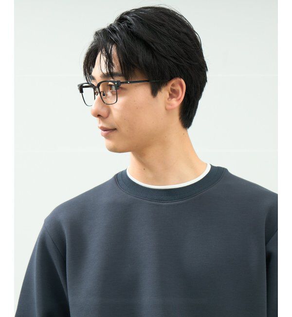  「ウェリントン型 メガネ | サーモント｜ブロー｜伊達メガネ 度付きメガネ｜ 黒  レンズ交換券付」|メガネ|