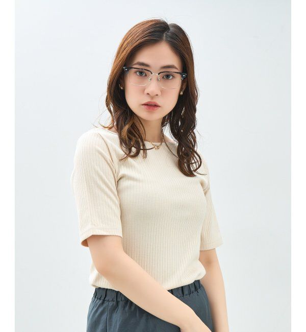  「ウェリントン型 メガネ | サーモント｜ブロー｜伊達メガネ 度付きメガネ｜ 黒  レンズ交換券付」|メガネ|