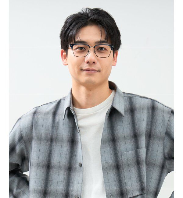  「ウェリントン型 メガネ | サーモント｜ブロー｜伊達メガネ 度付きメガネ｜ 黒  レンズ交換券付」|メガネ|