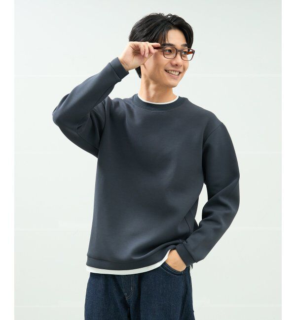  「ウェリントン型 メガネ｜軽量 柔軟性｜ズレ落ち防止｜伊達メガネ｜読書 ビジネス  レンズ交換券付」|メガネ|