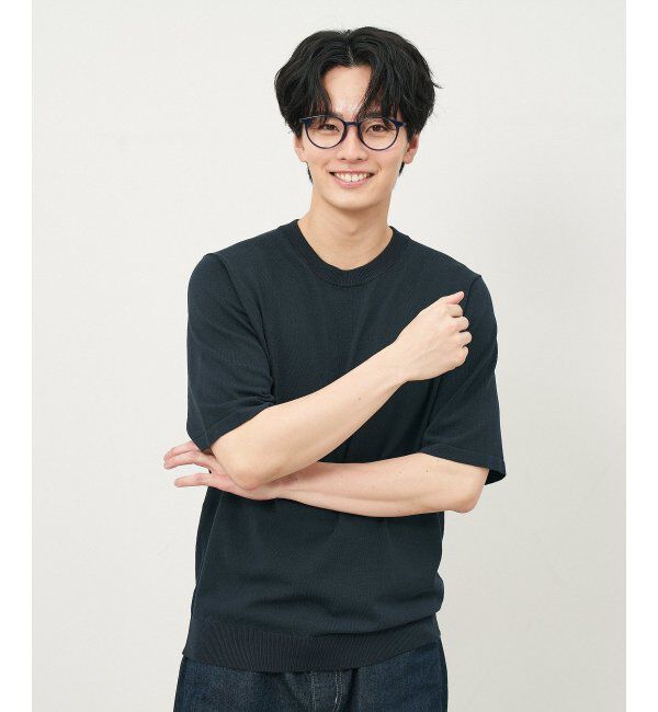  「ボストン型 メガネ｜クリアカラー｜伊達メガネ 度付きメガネ｜ユニセックス  レンズ交換券付」|メガネ|