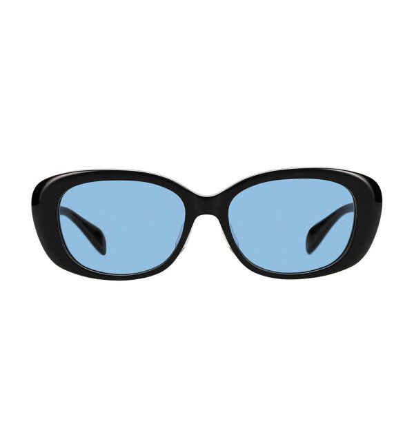  「Zoff｜STUDIO SEVEN｜オーバル型 サングラス 横長｜太縁フレーム｜カラーレンズ｜紫外線防止 UVカット」|サングラス|