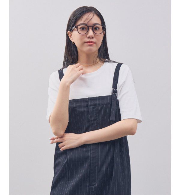  「Zoff｜STUDIO SEVEN｜ウェリントン型 メガネ 太縁フレーム 黒縁｜伊達メガネ 度付きメガネ レンズ交換券付」|メガネ|