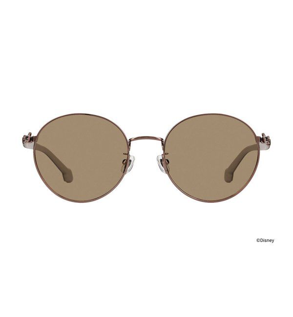  「Zoff｜Mickey & Friends Hands｜サングラス（ミニーマウス モデル） ディズニー｜紫外線対策 UVカット」|サングラス|ブラウン