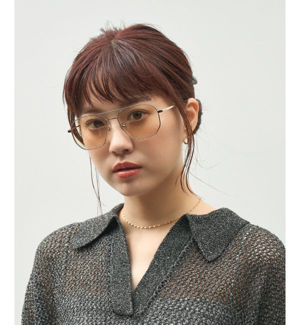  「SUNCUTGlasses/UV100%CUT サングラス カラーレンズ  紫外線対策 UVカット スタイリッシュ ユニセックス」|サングラス|