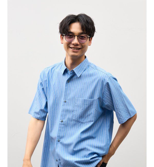  「SUNCUTGlasses/UV100%CUT サングラス｜ラバーテンプル｜ズレ落ち防止｜カラーレンズ｜紫外線対策 UVカット」|サングラス|