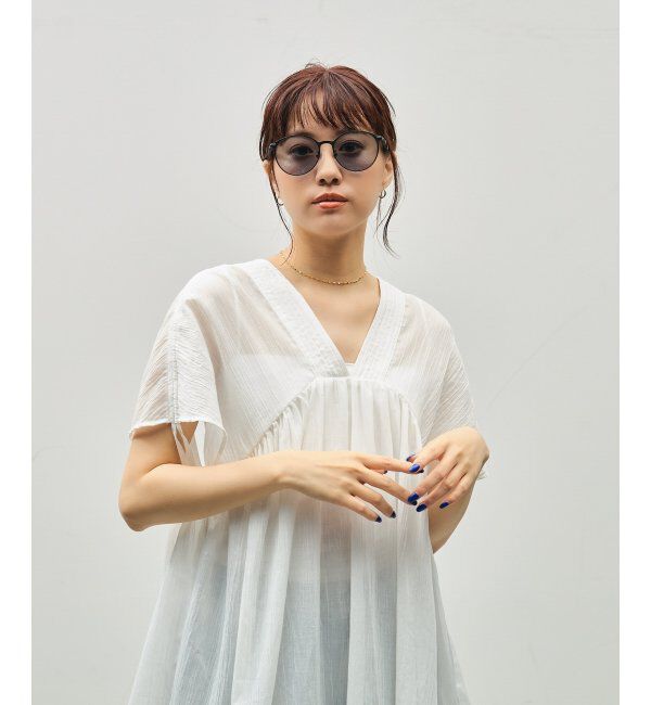  「SUNCUTGlasses/UV100%CUT サングラス｜ラバーテンプル｜ズレ落ち防止｜カラーレンズ｜紫外線対策 UVカット」|サングラス|