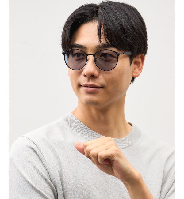  「SUNCUTGlasses/UV100%CUT サングラス｜ラバーテンプル｜ズレ落ち防止｜カラーレンズ｜紫外線対策 UVカット」|サングラス|