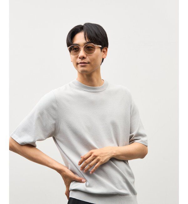  「SUNCUTGlasses/UV100%CUT サングラス｜ラバーテンプル｜ズレ落ち防止｜カラーレンズ｜紫外線対策 UVカット」|サングラス|