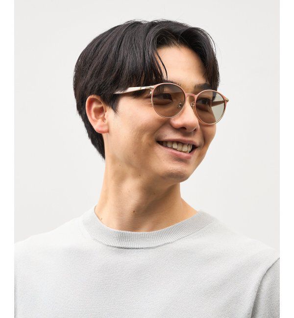  「SUNCUTGlasses/UV100%CUT サングラス｜ラバーテンプル｜ズレ落ち防止｜カラーレンズ｜紫外線対策 UVカット」|サングラス|