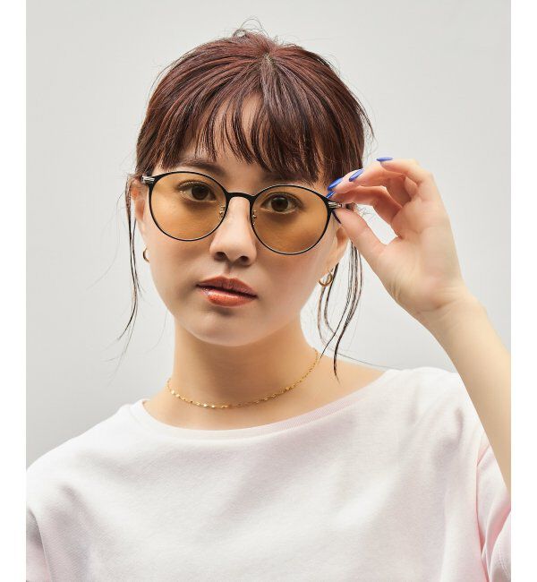  「SUNCUTGlasses/UV100%CUT サングラス｜ラバーテンプル｜ズレ落ち防止｜カラーレンズ｜紫外線対策 UVカット」|サングラス|