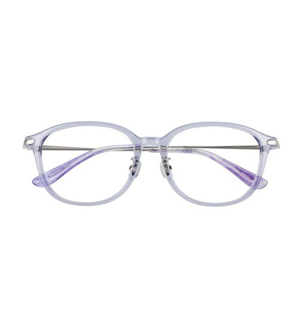  「ウェリントン型 メガネ 軽量｜メタル｜大人可愛い｜伊達メガネ 度付き｜ユニセックス レンズ交換券付」|メガネ|グレー