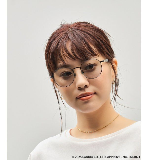  「Zoff｜はぴだんぶい 【バッドばつ丸 モデル】 サングラス｜紫外線対策 UVカット｜グッズ  」|サングラス|ブラック