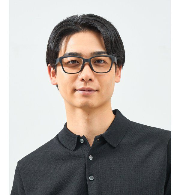  「ウェリントン型 メガネ 太縁フレーム | 軽量 | 伊達・ 度付きメガネ｜ ユニセックス   レンズ交換券付」|メガネ|