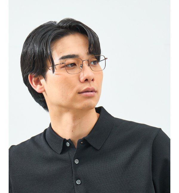  「ウェリントン型 メガネ 軽量｜メタルフレーム｜伊達メガネ 度付きメガネ｜大人可愛い  レンズ交換券付」|メガネ|