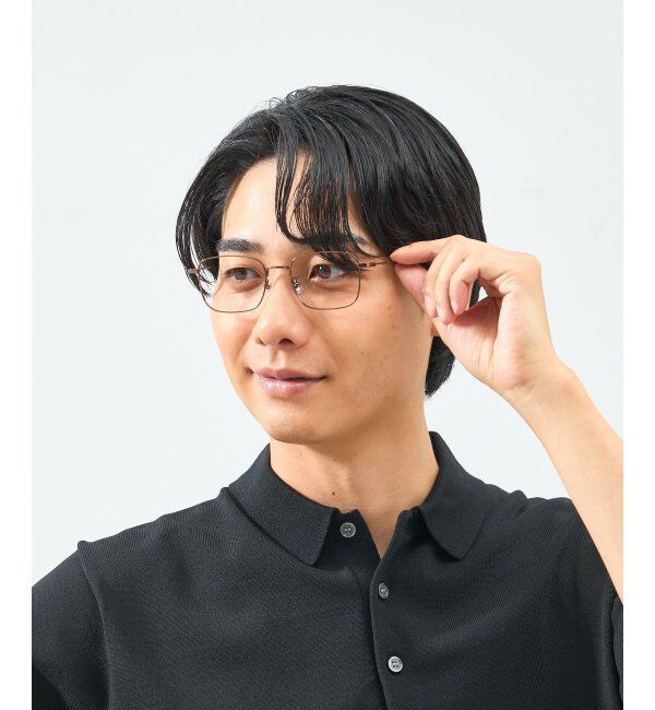  「ウェリントン型 メガネ 軽量｜メタルフレーム｜伊達メガネ 度付きメガネ｜大人可愛い  レンズ交換券付」|メガネ|