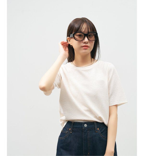  「Zoff｜takashi kumagai ウェリントン型 サングラス カラーレンズ｜大きめフレーム｜紫外線対策 UVカット  」|サングラス|