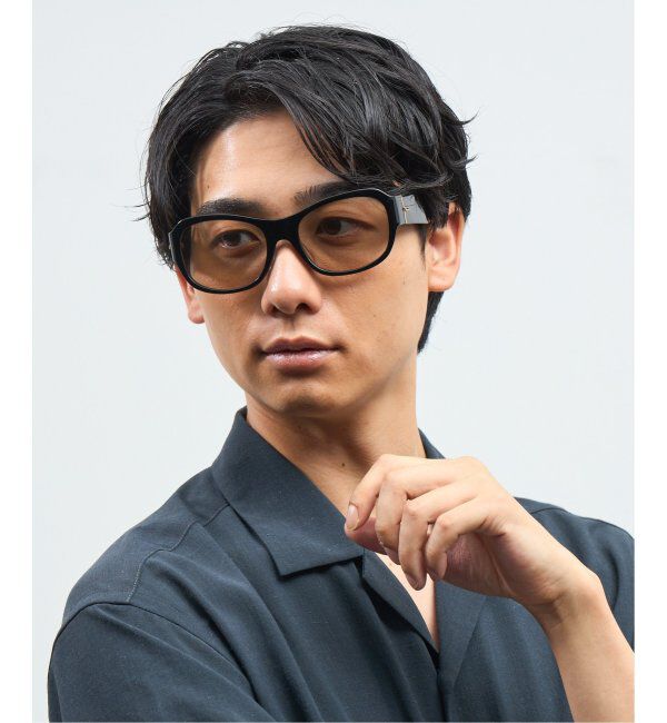  「Zoff｜takashi kumagai ウェリントン型 サングラス カラーレンズ｜大きめフレーム｜紫外線対策 UVカット  」|サングラス|