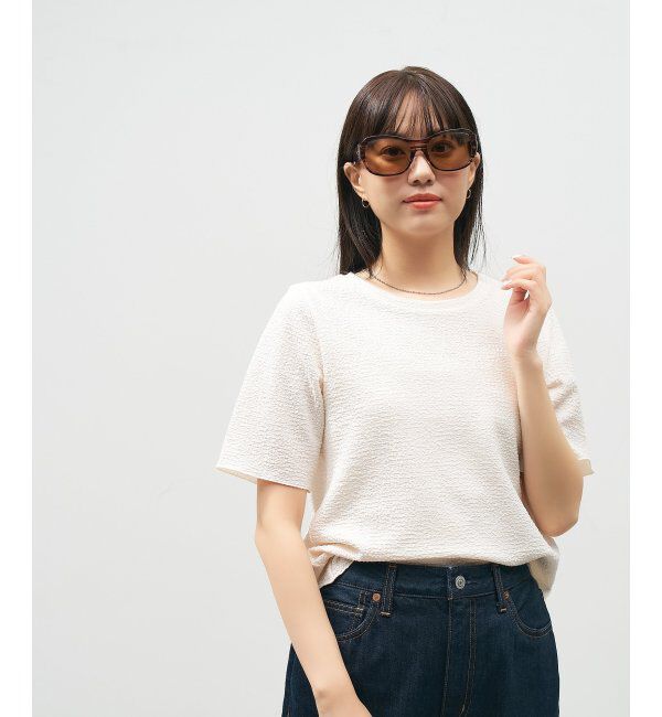  「Zoff｜takashi kumagai ウェリントン型 サングラス カラーレンズ｜大きめフレーム｜紫外線対策 UVカット  」|サングラス|