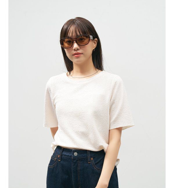  「Zoff｜takashi kumagai ウェリントン型 サングラス カラーレンズ｜大きめフレーム｜紫外線対策 UVカット  」|サングラス|