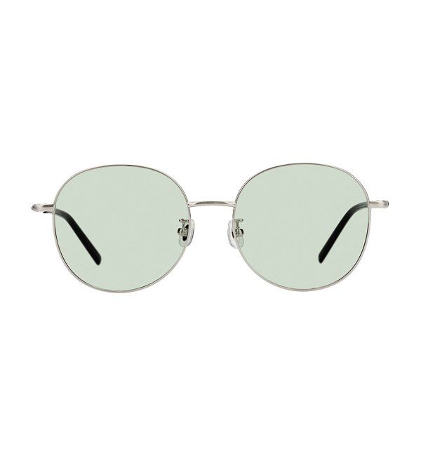  「【WEB 限定】Zoff｜takashi kumagai ボストン型 サングラス 丸型｜メタルフレーム｜紫外線対策 UVカット  」|サングラス|