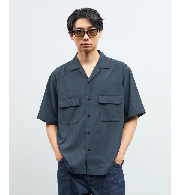  「【WEB 限定】Zoff｜takashi kumagai ウェリントン型 サングラス 横長フレーム｜紫外線対策 UVカット  」|サングラス|