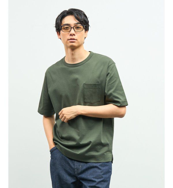  「【WEB 限定】Zoff｜takashi kumagai ウェリントン型 サングラス 横長フレーム｜紫外線対策 UVカット  」|サングラス|