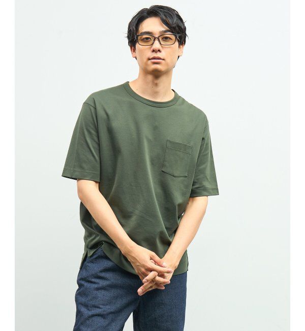  「【WEB 限定】Zoff｜takashi kumagai ウェリントン型 サングラス 横長フレーム｜紫外線対策 UVカット  」|サングラス|