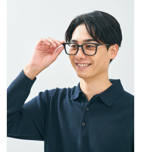  「Zoff｜UNITED ARROWS メガネ | [Stylish] 伊達メガネ 度付き ユナイテッドアローズ   レンズ交換券付」|メガネ|