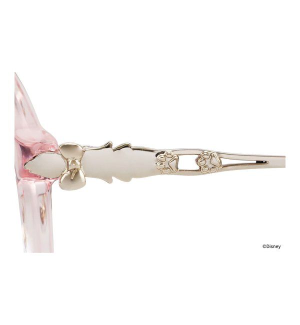  「Zoff｜Disney  &rdquo;Baby Animals&rdquo; メガネ [おしゃれキャット( マリー ) ﾓﾃﾞﾙ] ディズニー  レンズ交換券付」|メガネ|