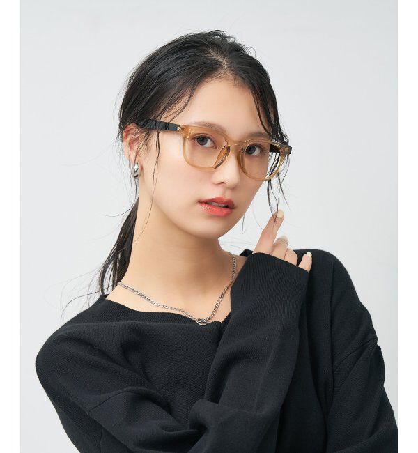  「ウェリントン型 メガネ | 軽量 伊達めがね・度付き ユニセックス Zoff  レンズ交換券付」|メガネ|