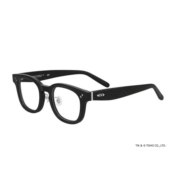  「Zoff｜GODZILLA『ゴジラ』(1954)  メガネ ゴジラ 眼鏡  伊達めがね 度付き グッズ レンズ交換券付」|メガネ|