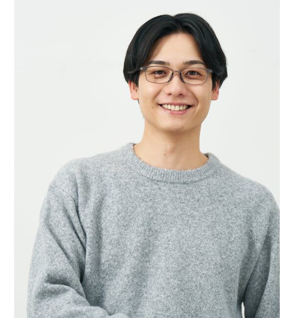  「スクエア型 メガネ | 横長 軽量 眼鏡 伊達めがね 度付き Zoff｜CLASSIC レンズ交換券付」|メガネ|