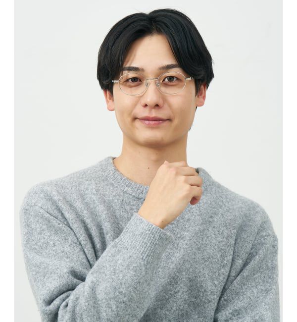  「オーバル 丸型 メガネ | メタルフレーム 眼鏡 伊達メガネ 度付き 度なし ユニセックス レンズ交換券付」|メガネ|