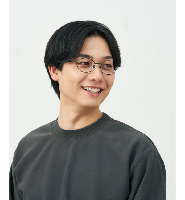  「オーバル 丸型 メガネ | メタルフレーム 眼鏡 伊達メガネ 度付き 度なし ユニセックス レンズ交換券付」|メガネ|