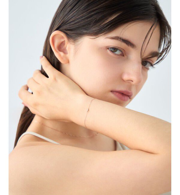 ete「[レイヤード] K10MPG ダイヤモンド ブレスレット」|ブレスレット・バングル|