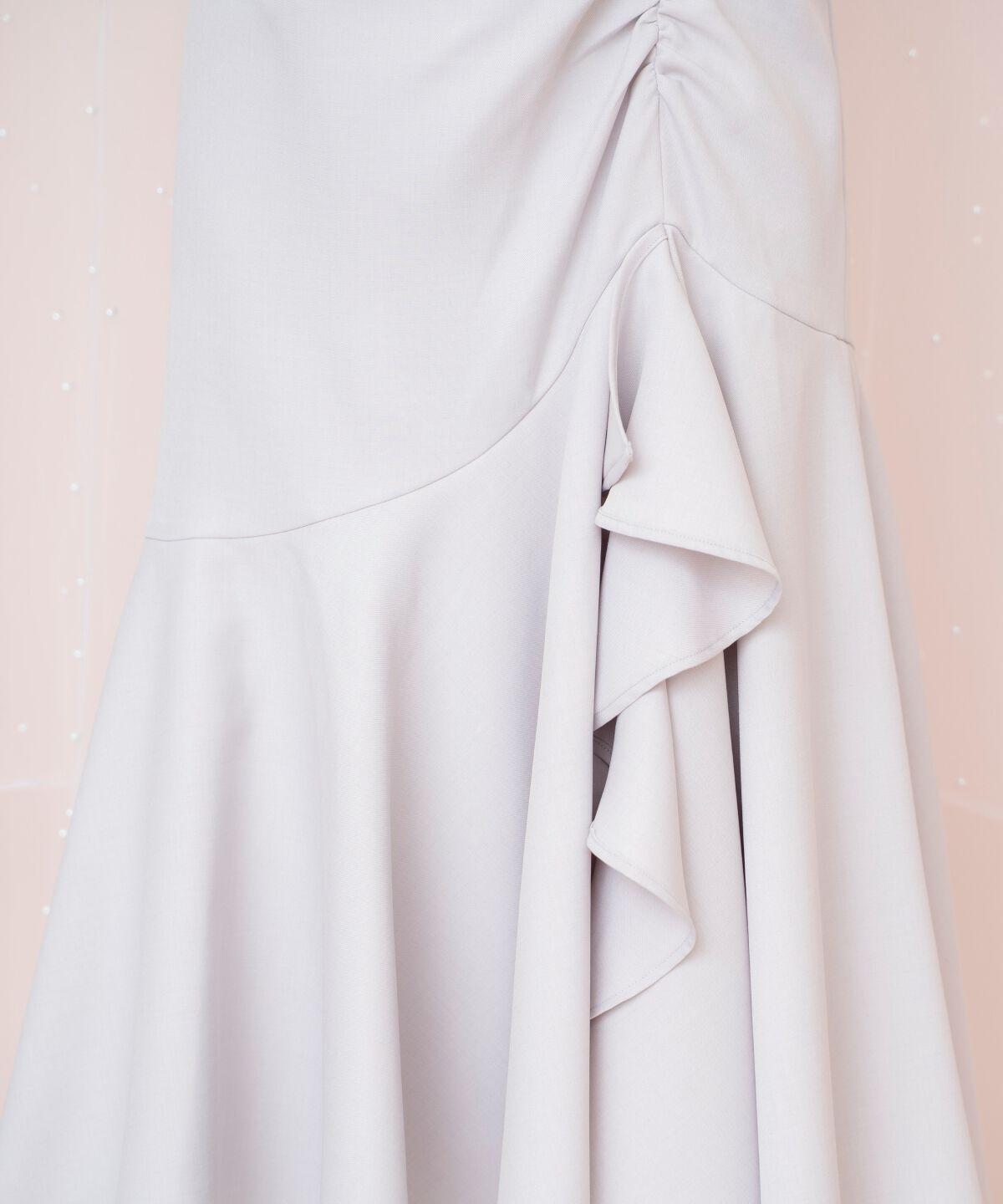 WILLSELECTION「シアーヘムギャザーマーメイドスカート」|フレア|