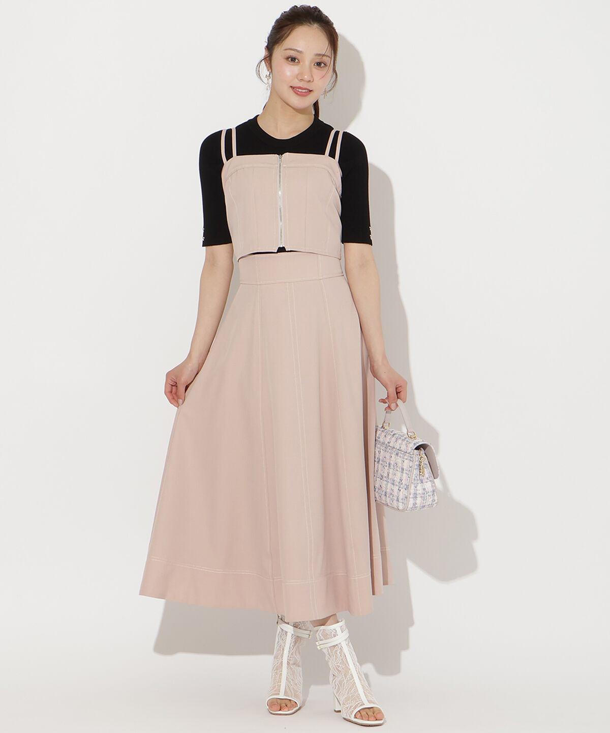 WILLSELECTION「フロントZIPデニムビスチェ」|その他|