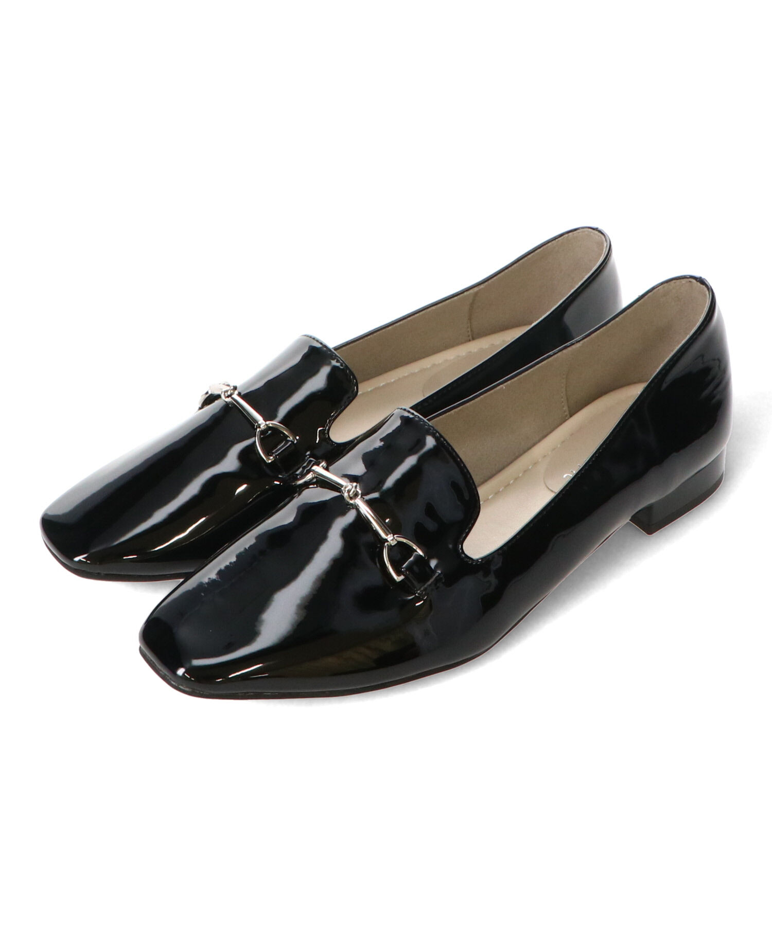 ORiental TRaffic「【WEB限定】 晴雨兼用 ビット ローファー /55106 レイン フラット 柔らかい」|パンプス|