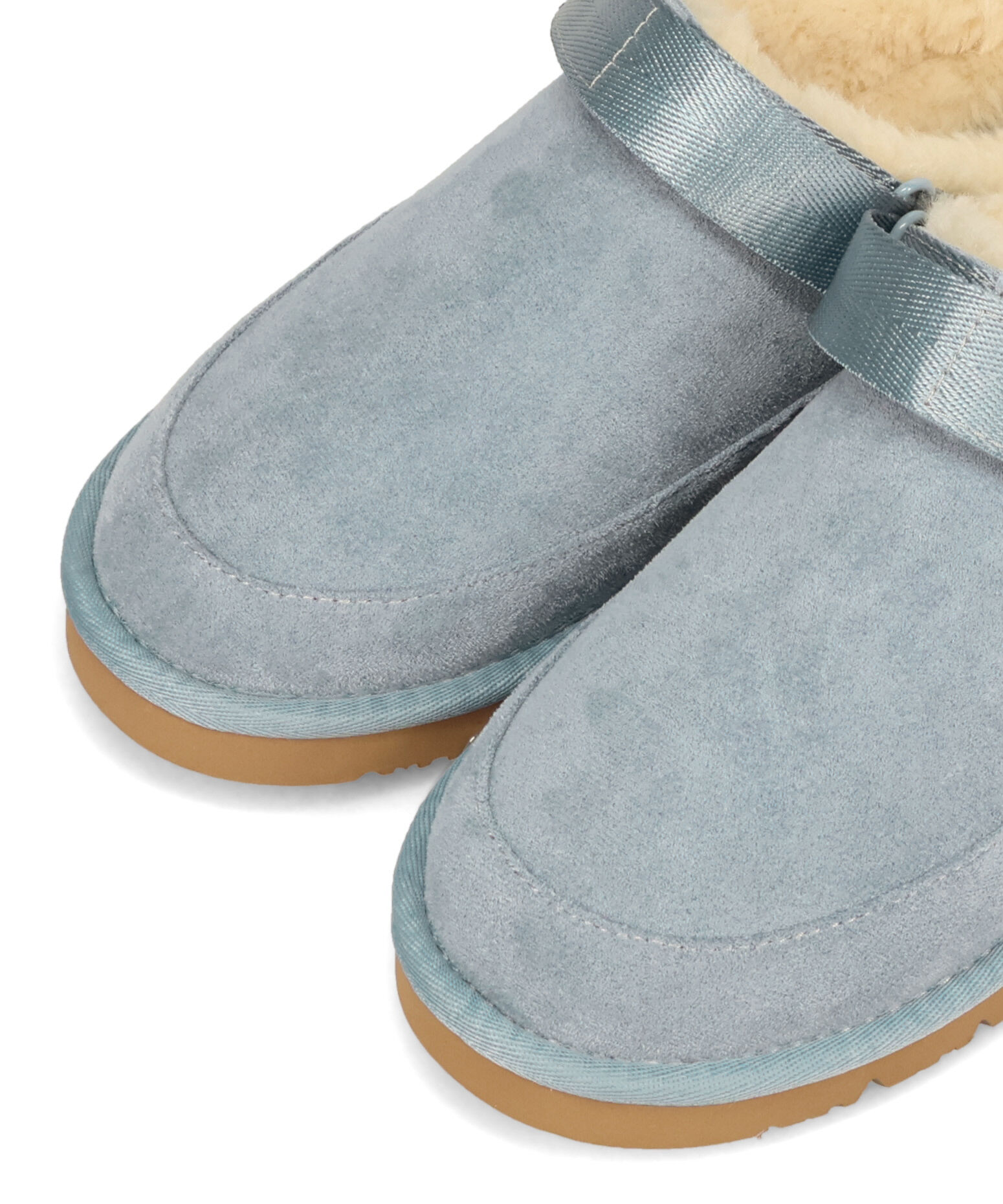 ORiental TRaffic「【 厚底 ・ 軽量 】 ムートン ベルト サンダル /55302 もこもこ 暖かい 防寒」|モカシン|