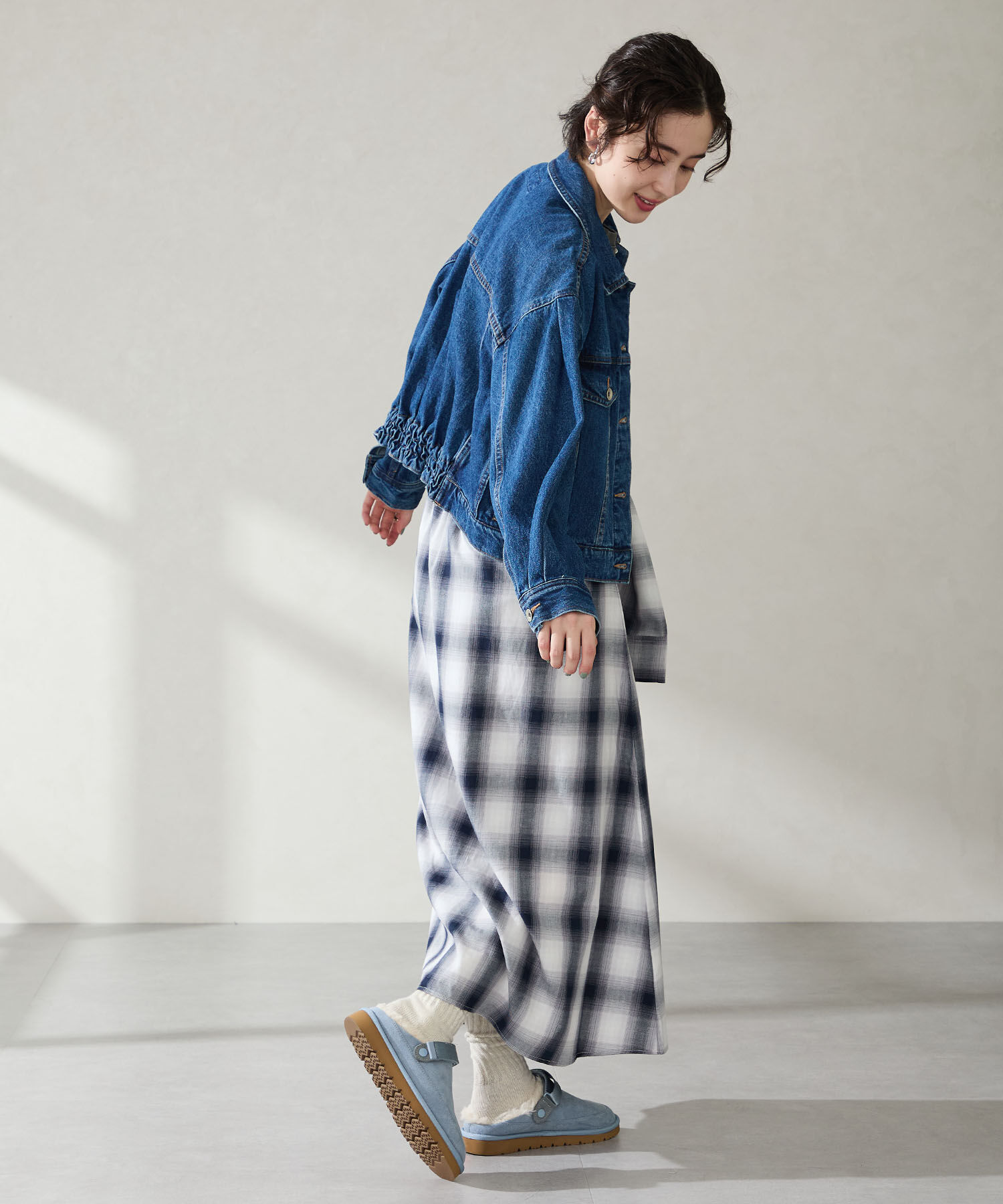 ORiental TRaffic「【 厚底 ・ 軽量 】 ムートン ベルト サンダル /55302 もこもこ 暖かい 防寒」|モカシン|