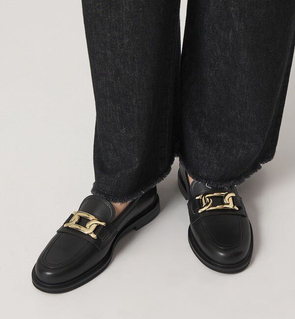 ODETTE E ODILE「チェーンモチーフローファーフラット20&uarr;」|ローファー|