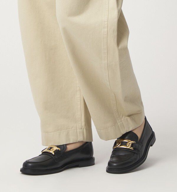 ODETTE E ODILE「チェーンモチーフローファーフラット20&uarr;」|ローファー|