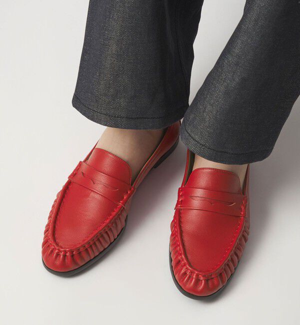 ODETTE E ODILE「ソフトモカシンローファー フラット10&uarr;」|ローファー|