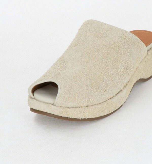 ODETTE E ODILE「ピープトゥウェッジ サンダル45」|サンダル|