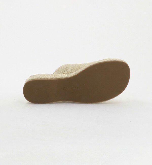 ODETTE E ODILE「ピープトゥウェッジ サンダル45」|サンダル|