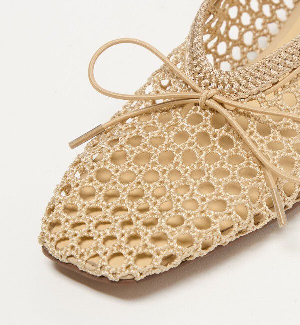 ODETTE E ODILE「ニットバレエ フラット10&uarr;」|バレエシューズ|